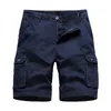 Shorts pour hommes Vêtements de mode Hommes Cargo Pantalon court d'été Multiples poches Homme Casual Coton Taille 30-38