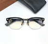 Новый модный дизайн, оптические очки 8057, полуоправа «кошачий глаз», простые и универсальные ретро прозрачные очки в стиле панк, высочайшее качество