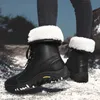 High Top Snow Boots for Women Plush and Thick Martin Soled Anti Slip Cotton Northeast Snow Village Equipment - Minus 30 Degrees Celsius