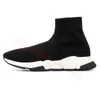 2024 Speed 2.0 Shoe Platform Sneakers Men Women Speed Sock Shoes Black White Brown Ruby Vintage Beige Pink Speed Trainers Dhgates Shoes Winter Boots Size 36-45