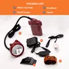 7.8AH LED LED Miner Lamp Explosion Proof Coal Mining Cap Cap Cap Light USB Power Bank KL7.8LM