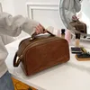 보석 파우치 PU 메이크업 스토리지 파우치 다기능 세기구 주최자 가방 가방 여행용 지퍼 장식 소품이있는 대용량