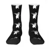 Men's Socks All Seasons Crew Stockings Meowtet Patootie Harajuku Fashion Hip Hop Long Accessories For Men Women Gifts