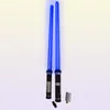 LED SwordSguns 2 Pieceslot blinkande lampor Laser Double Sword Toys Sound and Light for Boy Girls 2209059168035