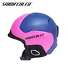 Casco da neve Sport all'aria aperta Casco da sci singolo e doppio per skateboard Equipaggiamento protettivo per uomo adulto e donna