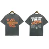 デザイナーヘルスターメンズTシャツメンプラスティーラッパーウォッシュヘビークラフトユニセックス半袖Tシャツトップハイストリートレトロ女性TシャツUS S-XL