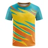 Męskie koszule T Letnie męskie tenis stołowy noszenie damskie szybkie suszenie badmintona mężczyzn krótkie rękawowe sportowe koszulka oversize z biegiem fitness