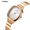 Relógios de pulso Relogio feminino Sinobi Golden Woman's Relógios Moda Casual Senhoras Quartz Top Marca Elegante Relógio Feminino