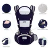 Doğdu bebek ergonomik bebek çocukları sırt çantası hipsion sling kanguru sargısı bebek için 3-36 ay seyahat polyester malzeme 231230