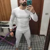 Men's T Shirts Selling Men Long Sleeve Shirt Compression Tacksuit Rashgarda MMA Fitness Top Second Skin Track Suit