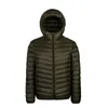 Down Jacket Men's 90% White Duck Down Super Light Down Jacket Men's Lightweight Thermal Coat Hooded Feather Coat 231229