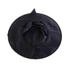 Party Hats Women Black Witch Hat For Halloween Oxford Cloth Wizard Makeup Costume Prop Peaked Cap Delivery Home Garden Festive S Dhmav