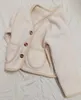 Jackets Infant Baby Cardigan Boys Girls Polar Fleece Outerwear For Kids Children Warm Coat Autumn