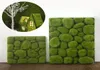 Flores decorativas grinaldas de espuma artificial verde musgo tapete parede grama painel gramado jardim decoração gramados tapetes fakedecorat7684821