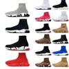 2024 Speed 2.0 Shoe Platform Sneakers Men Women Speed Sock Shoes Black White Brown Ruby Vintage Beige Pink Speed Trainers Dhgates Shoes Winter Boots Size 36-45