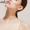 Effie Queen 14K Gold Stated Natural Baroque Pearl Choker Naszyjnik dla kobiet 925 Srebrny naszyjniki ręcznie robione biżuteria GPN19 231229