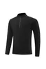 Men's T Shirts Half Zipper Sports Long Sleeved Loose Fast Drying Clothes Outdoor Fitness T-shirt Moisture Wicking Breathable Training Clo