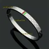 Bangle 2024 Nuovo braccialetto doppio di lusso Snap Bangle Bracciale Moda Coppia Uomo Donna Bracciale Classico Designer in acciaio inossidabile Braccialetti di moda Gioielli regalo