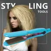 Straighteners Professional Corrugated Crimping Iron Hair Straightener Iron Hair Crimper Fluffy Wave Iron Women Curly Hair Styling Tools