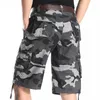 남자 반바지 Zomer Cargoshorts Heren Comouflage Combat Casual Katoenen Baggy Streetwear hiphop militaire tactische werkshorts