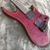 Yükseltme Başsız Elektro Gitar 6 String Maple Neck 24 Fret Paslanmaz Çelik Kısır