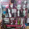 Nessuna scatola di plastica originale Bratzdoll originale Bratzillaz Doll Switch A Witch con accessori Moda da collezione 231229