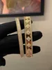 Designer smycken lyxarmband VCF Kaleidoscope 18K Gold Van Clover Armband med mousserande kristaller och diamanter Perfekt present för kvinnors flickor vdug