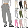 Pantaloni da donna con coulisse da corsa Pantaloni sportivi da donna Pantaloni sportivi da palestra fitness ad asciugatura rapida con due tasche laterali Esercizio