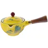 Zestawy naczyń obrotowych obrotowy uchwyt boczny czajnik domowy Kettle do pieca Top Top Maker Ceramics Ceramics