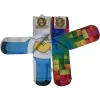 Calcetines impresos en 3D, diseño de moda para niños, calcetines impresos personalizados, calcetines personalizados para niños ZZ