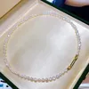 Ankomst naturlig barock sötvatten pärla franska retro 14 k guldfyllda kvinnliga kedjor halsbandsmycken för kvinnliga gåvor 231229