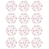 Dinnerware Sets 32pcs Christmas Disposable Supplies Snowflake Pattern Paper Plates