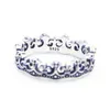 Taille 6-10 dame filles 925 bague en argent Sterling bijoux plus récent S925 Style Punk Cycle couronne Ring196t