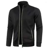 Men's Vests Nice Autumn Winter Zipper Knit Long Sleeves Thin Cashmere Fashion Top Sweater Coat