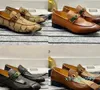 Top Designer Loafers Heren Kleding schoenen 100% koeienhuid Klassieke Muilezels Platte Heren gesp lederen Heren Casual Schoen