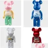 Jeux de films 400% 28cm Bearbrick The Century Violent Bear Chiaki Figures Jouet pour collectionneurs Berbrick Art Work Modèle Décoration Jouets Gif Dh3Mu