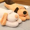 150 cm Giant Lovely Soft Down Cotton Dog Plush Pillow Doll fylld Pet Doll Baby Long Sleep Pillow Accompany Gift till flickvän 231229