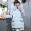 Giacca per bambini alla moda in giù Russia inverno per ragazze spesse anatre di bambini padri freddi -30 gradi caldi