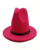 Kobiety Fedoras kapelusze szerokie brzegi zewnętrzne czapki retro western vaquero faux zamszowy kowbojski cowgirl sunshade hat3564507