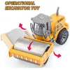 RC CAR Toys Truck 1 30 Wheel Shovel Loader 6ch 4WD Metal Remote Control Bulldozer Construction Fordon för pojkar Hobby Toy Gifts 231230