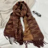 Luxury Triumphal Arch Cashmere Scarf 2024 New Designer Scarf Women's Warm Scarf Par Classic Print Tassel Shaw Party Wholesale With Present Box