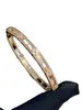 Projektant biżuterii luksusowa bransoletka vcf kalejdoskop 18K Gold Van Clover Clover Bransoletka z błyszczącymi kryształami i diamentami idealny prezent dla kobiet dziewczęta 5HSN