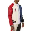 LIMITED EDITION Military Bomber Jackets New Color Blocked Design AVIREX Lapel Sheepsk Wholesale