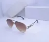 2024 Top Luxus Oval Rahmen Sonnenbrille Polaroid Objektiv Designer Damen Herren Goggle Senior Brillen für Frauen Brillen Pilot Vintage Metall Sonnenbrille 3627