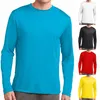 Men's T Shirts Long Sleeve Casual Loose Outdoor Running Sports Couple Tops Base Tees Workwear T-Shirt Men Clothing