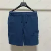 Erkekler İçin Mens Shorts Tasarımcı Şortları Gençlik Trendi CP Casual Gevşek Düz Renk Spor Pamuk Swardpants Yaz Mens Kısa Pantolon