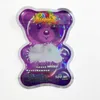 Sacs d'ours en forme spéciale en gros 500 mg sac vers cubes emballage Mylar sacs vert bleu rouge violet Spfxe Qkjli