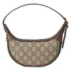 Mode Ophidia designer handväska kvinnors totes väska lyx halv måne axel väska lady mode underarm väska riktig läder koppling pochette mens kors kropp armhålväskor