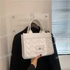 Роскошная женская сумка-тоут, знаменитый дизайнер, большая вместительная однотонная сумка через плечо, сумки через плечо, женские отличные сумки для покупок