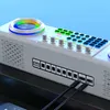 サウンドカードオーディオ統合スピーカーファミリーKTVソングアウトドアスピーカーライブ歌うBluetoothオーディオサポートマルチプラットフォーム2つのマイク